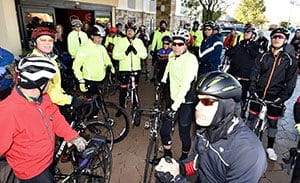 Miles For Myeloma cyclists